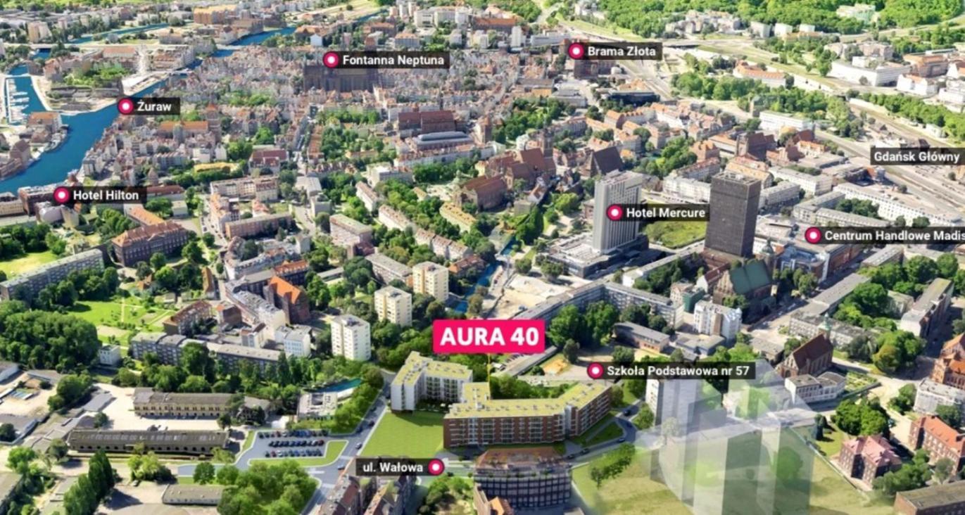 Rent40 Apartamenty Aura Gdansk Old Town Exteriör bild